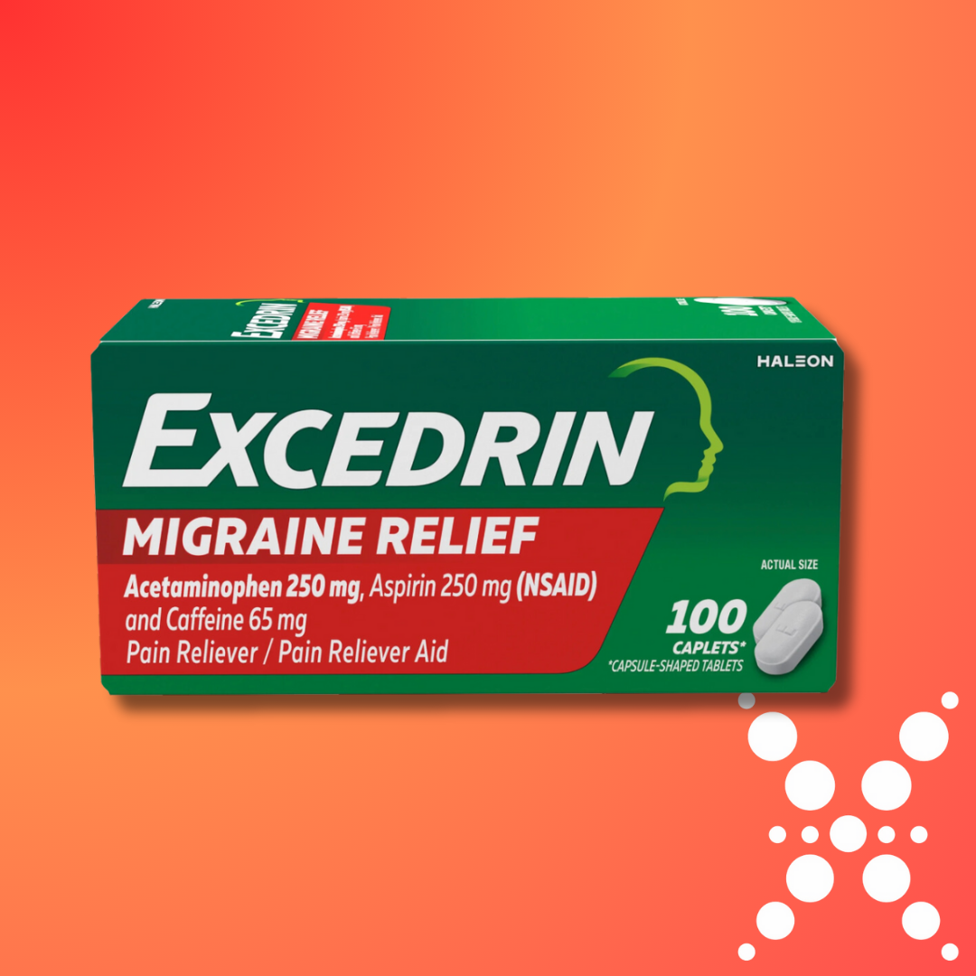 Excedrin Migraña 100 Tabletas