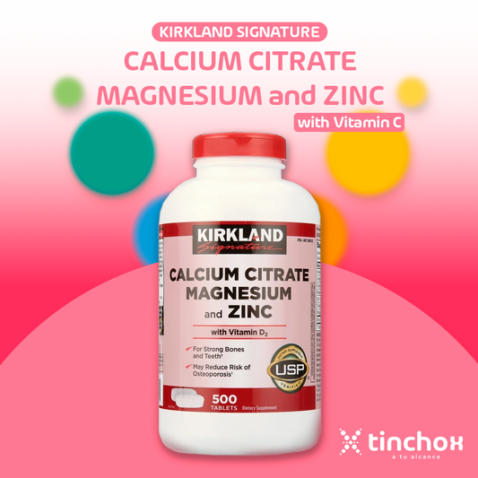 Calcium, Magnesio Y Zinc Kirkland