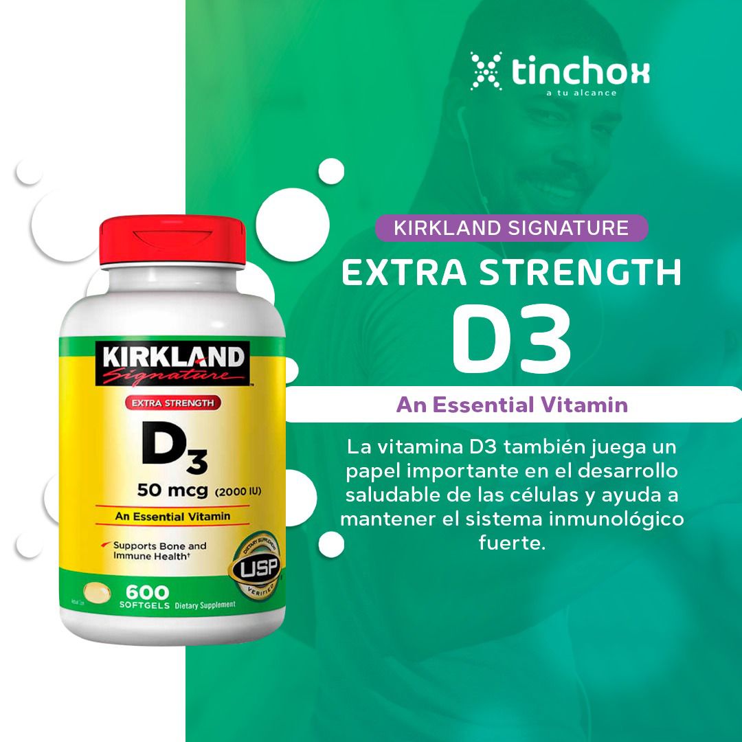 Vitamina D3 Kirkland